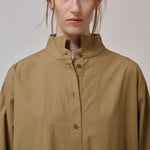 ANNE-MI Irissa Oversize Shirt in Ermine