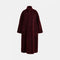 ESSENTIEL ANTWERP Ispot Faux Fur Coat in Margot Mauve