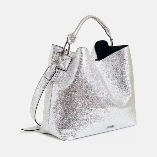ESSENTIEL ANTWERP Istrala Silver Shopper Bag in Silver