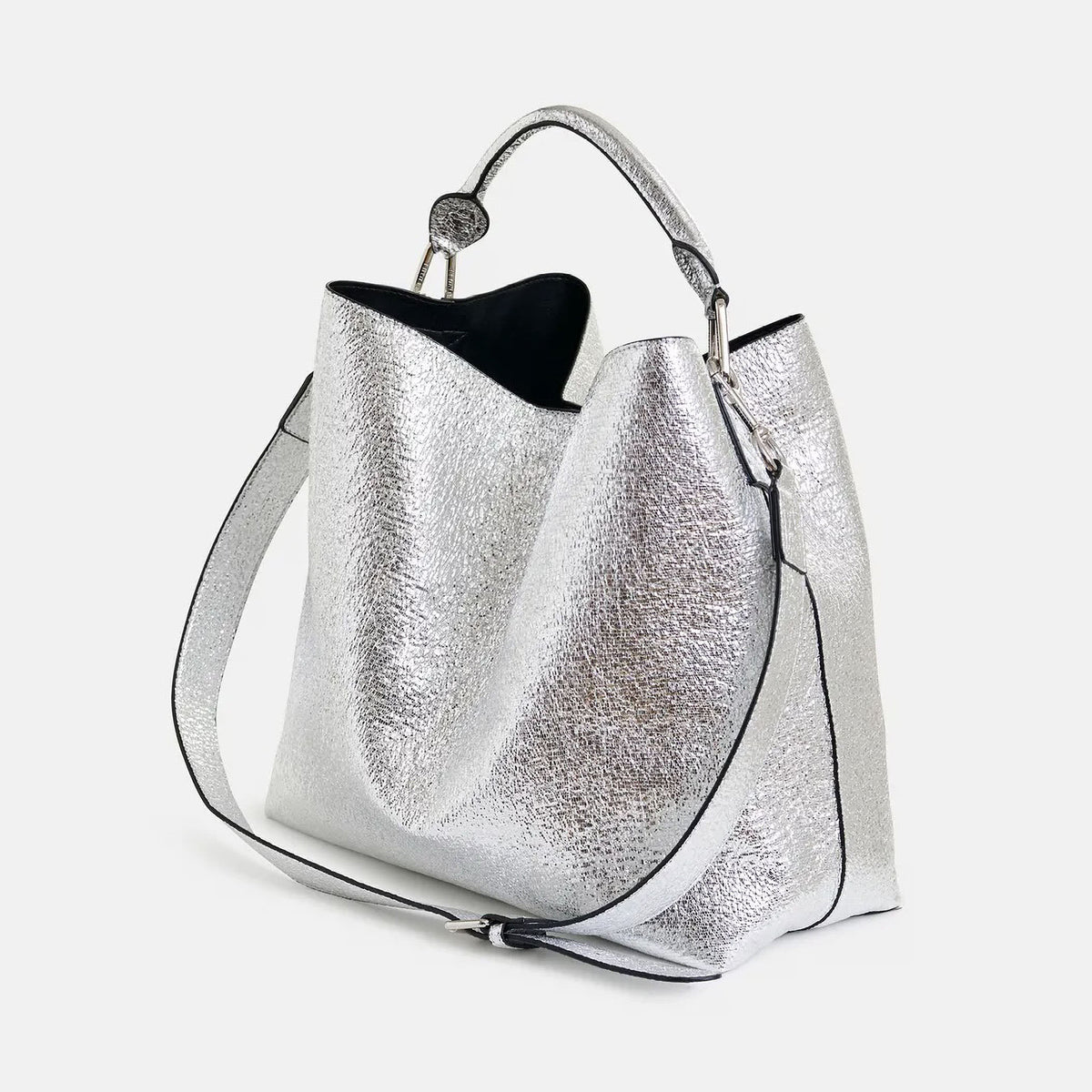 ESSENTIEL ANTWERP Istrala Silver Shopper Bag in Silver