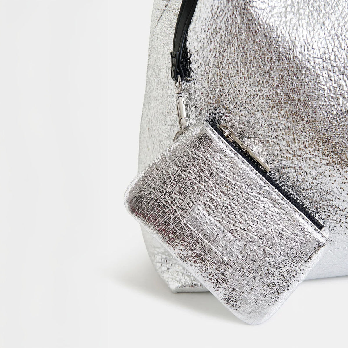ESSENTIEL ANTWERP Istrala Silver Shopper Bag in Silver