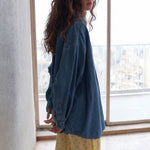 AMERICAN VINTAGE Izeway Denim Shirt in Medium Blue