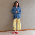 AMERICAN VINTAGE Izeway Denim Shirt in Medium Blue