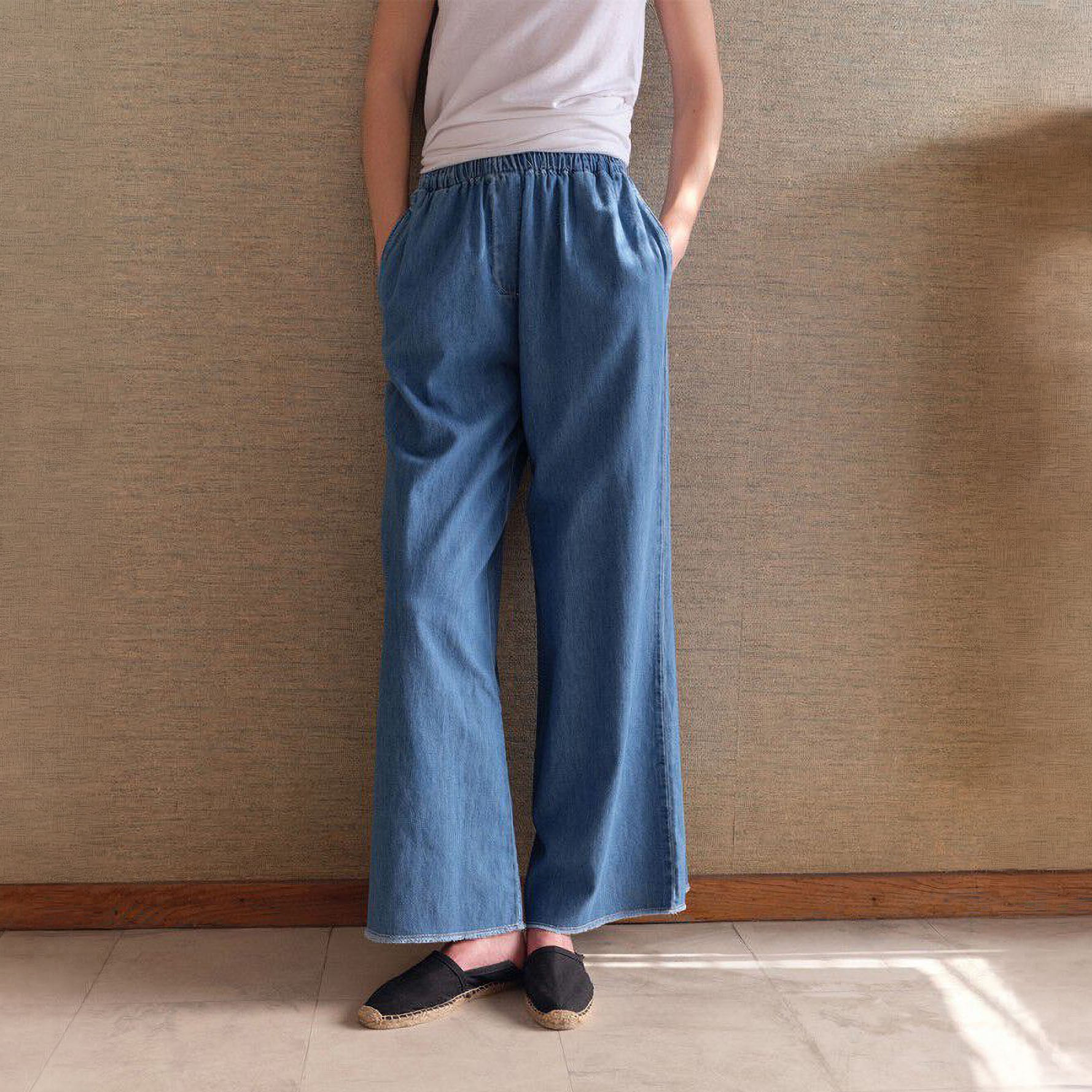 Ameri VINTAGE - オッコン AMERICAN VINTAGE Izeway Jeans in Medium Blue | Collen & Clare