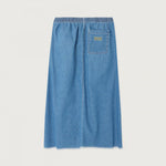 AMERICAN VINTAGE Izeway Denim Skirt in Medium Blue