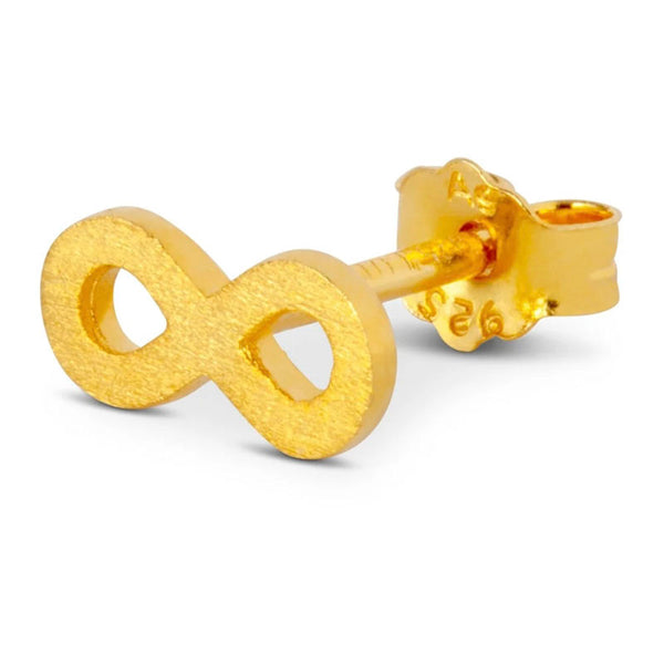 LULU COPENHAGEN Infinity Earring in Gold