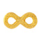 LULU COPENHAGEN Infinity Earring in Gold