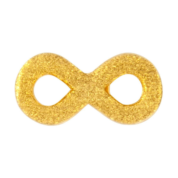 LULU COPENHAGEN Infinity Earring in Gold