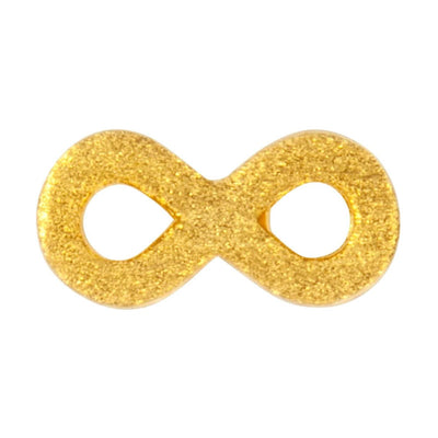 LULU COPENHAGEN Infinity Earring in Gold