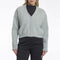 RINO & PELLE Isarea Short V-neck Cardigan in Manor Grey