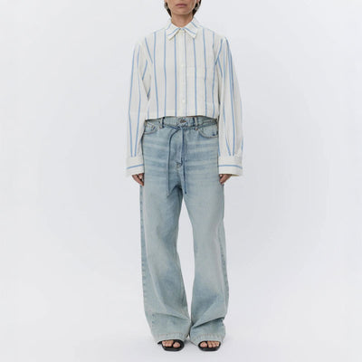 DAY BIRGER ET MIKKELSEN Issa Striped Shirt in Cotton Stripe