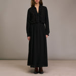 DIEGA Jabo Wool Skirt  in Choco