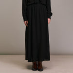 DIEGA Jabo Wool Skirt  in Choco