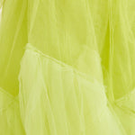 ESSENTIEL ANTWERP Jacie Tulle Skirt in Lemon/Squeeze