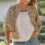 M.A.B.E Jaci Print Jacket in Multi