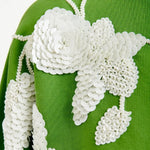 ESSENTIEL ANTWERP Jaga Embroidered Sweatshirt in Spirulina/Green