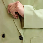 ESSENTIEL ANTWERP Jasione Blazer in Basil/Smash