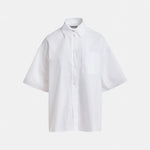 ESSENTIEL ANTWERP Jasleen Boxy Shirt in White