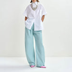 ESSENTIEL ANTWERP Jasleen Boxy Shirt in White