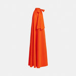 ESSENTIEL ANTWERP Jayda High Neck Maxi Dress in Fire/Glow
