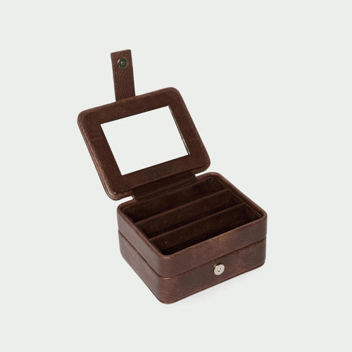 Tutti & Co Dune Small Jewellery Box in Brown