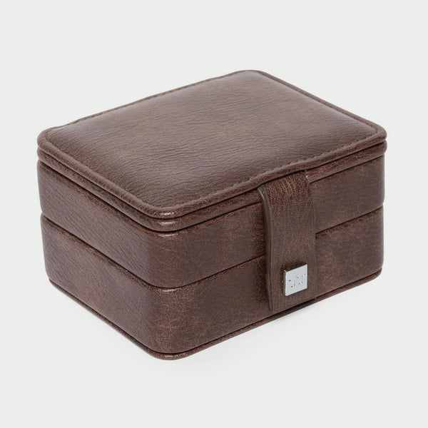 Tutti & Co Dune Small Jewellery Box in Brown