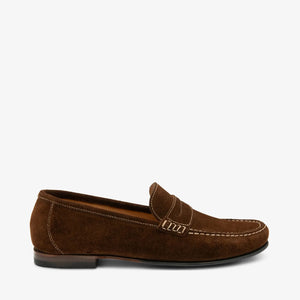 Jefferson Suede Loafer in Brown