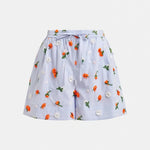 ESSENTIEL ANTWERP Jelena Mini Shorts in Blue