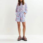 ESSENTIEL ANTWERP Jelena Mini Shorts in Blue