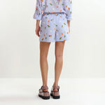 ESSENTIEL ANTWERP Jelena Mini Shorts in Blue