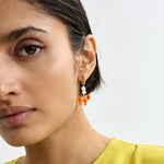 ESSENTIEL ANTWERP Jessika Earrings with Charms in Gold