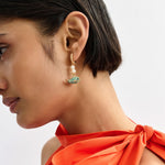 ESSENTIEL ANTWERP Jolan Earrings with Charms in Gold