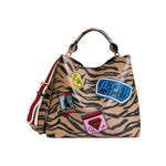 ESSENTIEL ANTWERP Joliath Shopper with Badges in Black