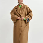 ESSENTIEL ANTWERP Josje Trench Coat in Raw/Sienna