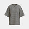 ESSENTIEL ANTWERP Joste Striped T-Shirt in Off/White