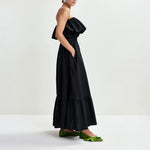 ESSENTIEL ANTWERP Joyce Ruffle Dress in Black