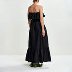 ESSENTIEL ANTWERP Joyce Ruffle Dress in Black