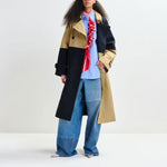 ESSENTIEL ANTWERP Juf Ribbon Detail Shirt in Bright Sky