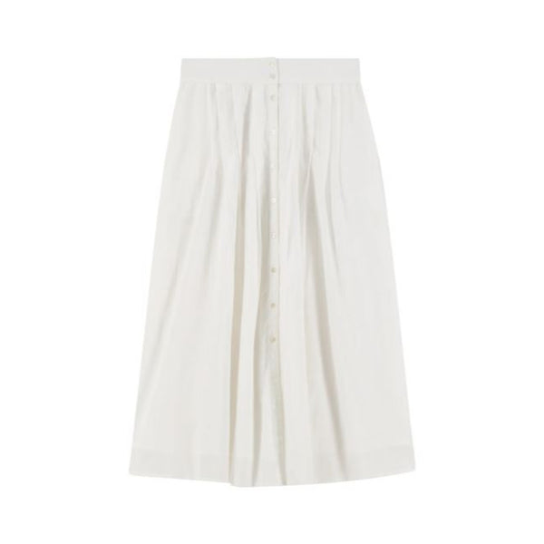 LEON & HARPER Joni Long Skirt in White