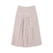 LEON & HARPER Joyau Long Stripe Skirt in Powder