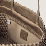NAGHEDI Jet Setter Small Tote Handbag in Cashmere
