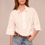 SACRECOEUR Jodie Shirt in White