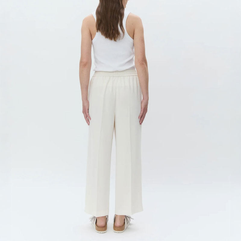 DAY BIRGER ET MIKKELSEN Jonah Classic Gabardine Trousers in Ivory