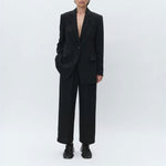 DAY BIRGER ET MIKKELSEN Jonah Classic Gabardine Trousers in Black