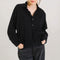 SACRECOEUR Joanie Cord Shirt in Black