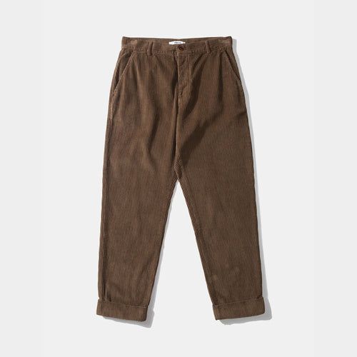 EDMMOND STUDIOS Jorge Pant in Plain Chocolate