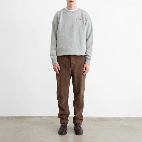 EDMMOND STUDIOS Jorge Pant in Plain Chocolate