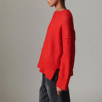 DAY BIRGER ET MIKKELSEN Josie Cozy Days Jumper in Fiery/Red