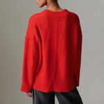 DAY BIRGER ET MIKKELSEN Josie Cozy Days Jumper in Fiery/Red