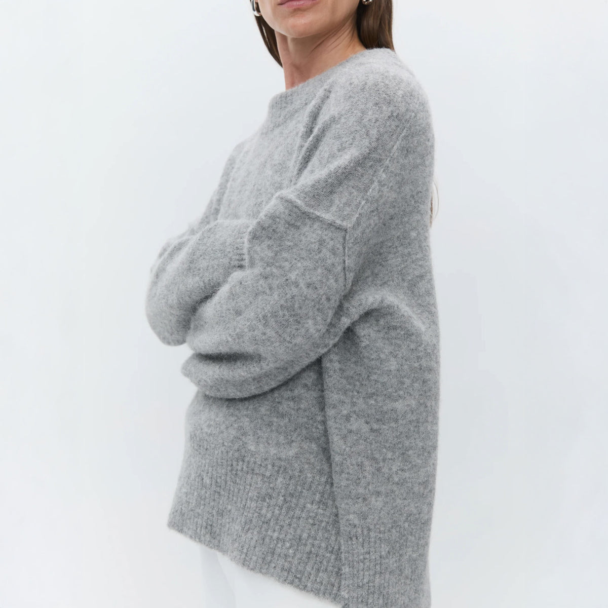 DAY BIRGER ET MIKKELSEN Josie Soft Mohair in Grey/Melange